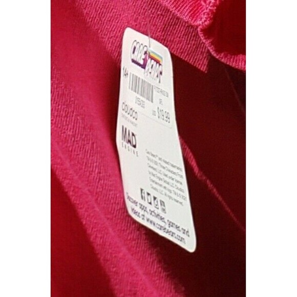 NEW CARE Bears Unlock The Magic Hot Pink T-Shirt Size Small Rainbow Heart NWTs - Picture 10 of 11